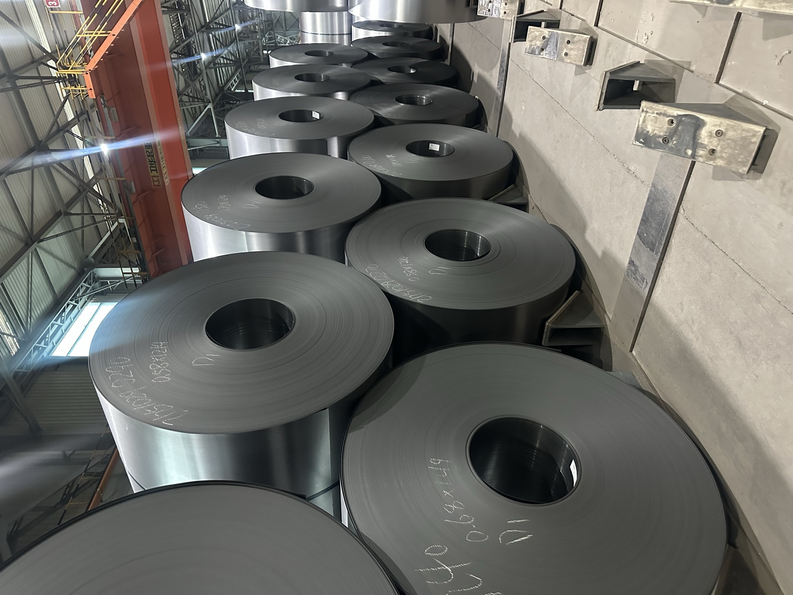MS and GI coil stock with mill certificates